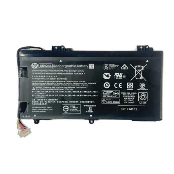 بطارية HP SE03XL أصلية متوافقة مع أجهزة Pavilion 14-AL - سعة 41.5 واط/ساعة