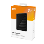 هارد خارجي Western Digital My Passport 2TB - USB 3.0 - أداء عالي - رقم القطعة WDBYVG0020BBK