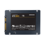 هارد داخلي Samsung 870 QVO 1TB - أداء عالي SATA III 2.5 بوصة - رقم القطعة 77Q1T0BW