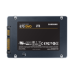 هارد داخلي Samsung 870 QVO 2TB - أداء عالي SATA III 2.5 بوصة - رقم القطعة MZ-77Q2T0BW