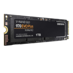 هارد داخلي Samsung 970 EVO Plus PCIe Gen 3.0 x4 NVMe M.2 - 1TB - أداء عالي - رقم القطعة MZ-V7S1T0BW