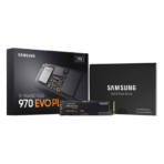 هارد داخلي Samsung 970 EVO Plus PCIe Gen 3.0 x4 NVMe M.2 - 1TB - أداء عالي - رقم القطعة MZ-V7S1T0BW