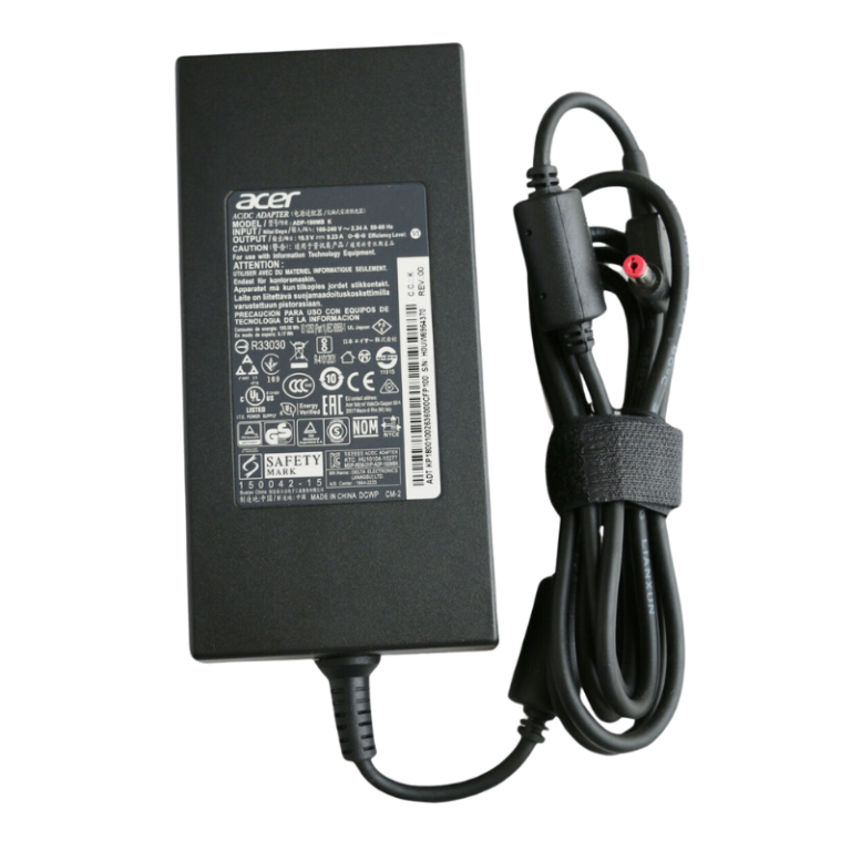 شاحن أيسر أصلي - 180 واط - 19.5V 9.23A - Type 5.5x1.7mm - Produced by Liteon