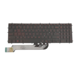 كيبورد Dell M6JTP - مضيئة باللون الأحمر - متوافقة مع Dell G3 3579 و 3779 و 3590 و G5 5587 و 5590 و G7 7588 و 7590 و 7790