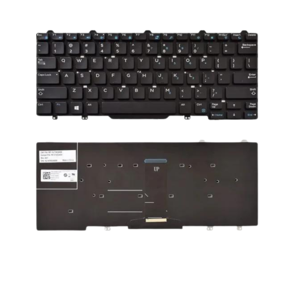 كيبورد Dell F2X80 أصلي - متوافق مع Dell E5470 و E7470 و 7490 بـ ماوس مدمج