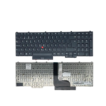 كيبورد Lenovo 00PA288 متوافق مع ThinkPad P50 و P51 و P70 و P71 بإضاءة مدمجة