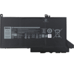 بطارية Dell DJ1J0 أصلية متوافقة مع Latitude 12 7280 و7290 و13 7380 و7390 و14 7480 و7490 - سعة 42 واط/ساعة