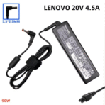 ⁦شاحن لاب توب لينوفو 90 واط – 20V 4.5A – سوكيت دائري 5.5x2.5 مم – رقم القطعة CPA-A090⁩ - الصورة ⁦2⁩