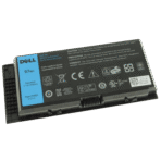 بطارية Dell FJJ4W أصلية متوافقة مع Precision M4600 وM4700 وM4800 وM6600 وM6700 وM6800 - سعة 97 واط/ساعة