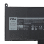 ⁦بطارية Dell DJ1J0 أصلية متوافقة مع Latitude 12 7280 و7290 و13 7380 و7390 و14 7480 و7490 - سعة 42 واط/ساعة⁩ - الصورة ⁦2⁩