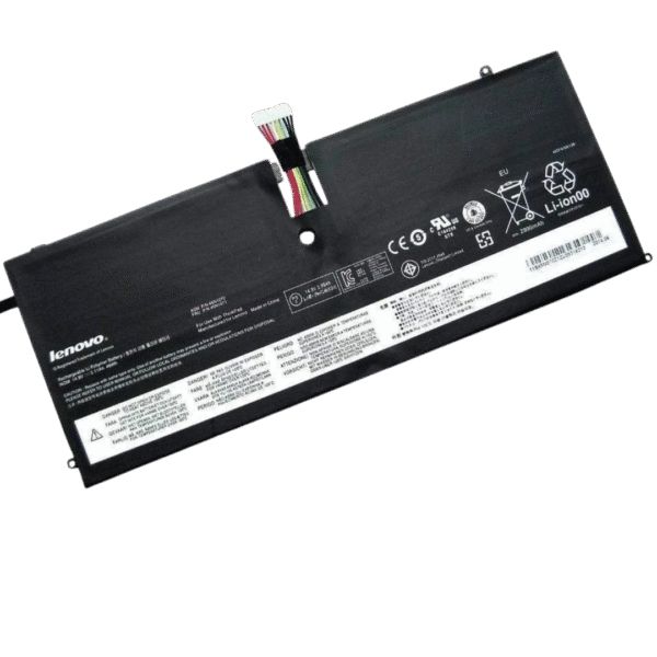 بطارية Lenovo 45N1071 أصلية - متوافقة مع ThinkPad X1 Carbon الجيل الأول - سعة 46 واط/ساعة