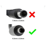 ⁦شاحن ديل أصلي 130 واط - 19.5V 6.7A - Type 4.5x3.0mm - Genuine Dell Charger - رقم القطعة DA130PM130⁩ - الصورة ⁦3⁩