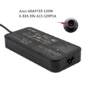 ⁦شاحن اسوس أصلي 120 واط - 19V 6.32A - Type 6.0x3.7mm - ASUS TUF / ROG - Genuine Asus Charger - رقم القطعة A15-120P1A⁩ - الصورة ⁦3⁩