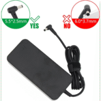 ⁦شاحن اسوس أصلي 180 واط - 19.5V 9.23A - Type 5.5x2.5mm - ASUS ROG - Original Asus Charger - رقم القطعة FA180PM111⁩ - الصورة ⁦3⁩