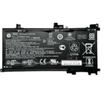 بطارية HP TE04XL أصلية متوافقة مع Omen 15-AX200 وPavilion 15-BC200 - سعة 63.3 واط/ساعة