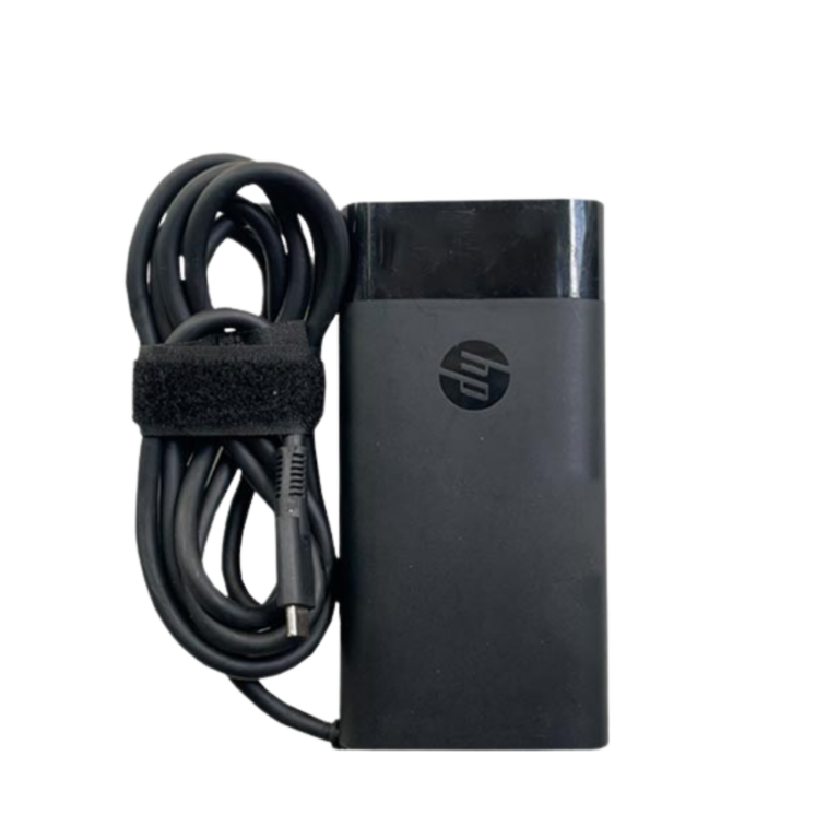 شاحن HP USB-C أصلي OEM 90W TPN-DA08 بتصميم بيضاوي وخرج 20V 4.5A