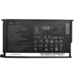 ⁦شاحن لابتوب لينوفو أصلي 170 واط – 20V 8.5A – موصل مستطيل أصفر – رقم القطعة ADL170NLC3A New Shape⁩ - الصورة ⁦2⁩