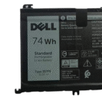 ⁦بطارية Dell 357F9 / 71JF4 / 0GFJ6 / 071JF4 أصلية متوافقة مع Inspiron وG3 وG5 - سعة 74 واط/ساعة⁩ - الصورة ⁦3⁩