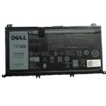 بطارية Dell 357F9 / 71JF4 / 0GFJ6 / 071JF4 أصلية متوافقة مع Inspiron وG3 وG5 - سعة 74 واط/ساعة