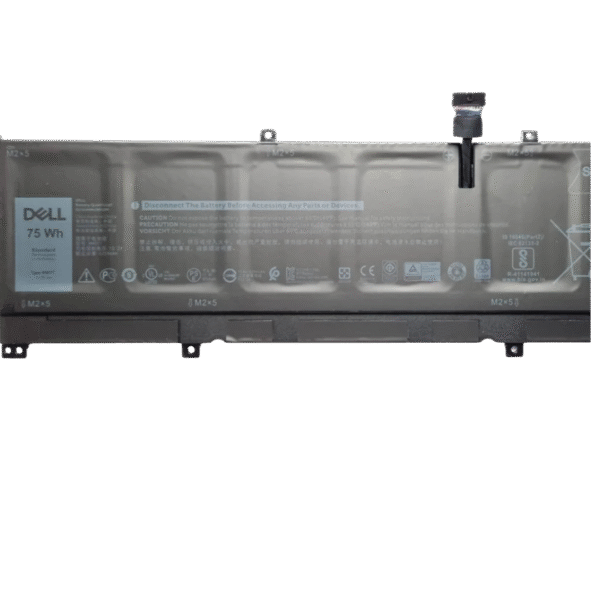 بطارية Dell 8N0T7 أصلية متوافقة مع XPS 15 9575 2-in-1 وPrecision 5530 2-in-1 - سعة 75 واط/ساعة