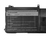 بطارية Dell 9NJM1 أصلية متوافقة مع Alienware 15 R3/R4 و17 R4/R5 - سعة 99 واط/ساعة - الصورة 2