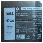⁦بطارية Dell J0PGR أصلية متوافقة مع Latitude 5285 و5290 - سعة 42 واط/ساعة⁩ - الصورة ⁦3⁩