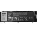 بطارية Dell MFKVP أصلية متوافقة مع Precision 15 7510 و7520 و17 7710 و7720 - سعة 91 واط/ساعة