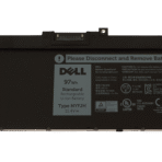 ⁦بطارية Dell NYFJH أصلية متوافقة مع Precision 7530 و7540 و7730 و7740 - سعة 97 واط/ساعة⁩ - الصورة ⁦2⁩