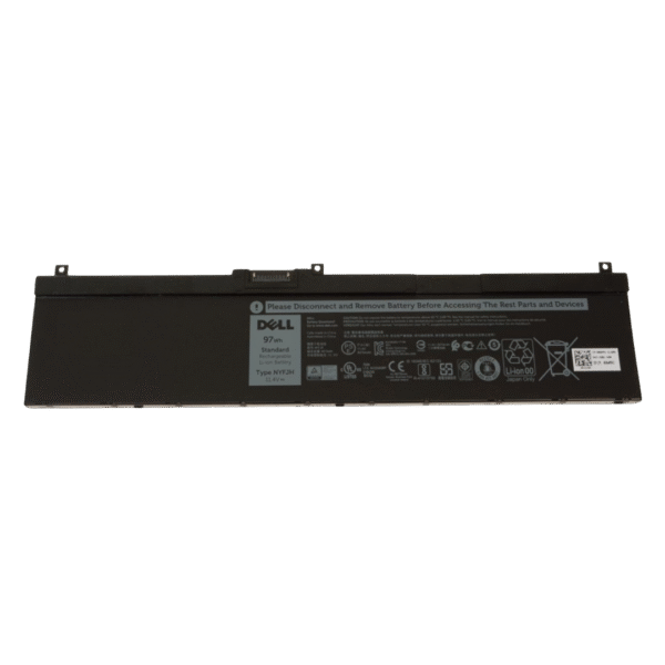 بطارية Dell NYFJH أصلية متوافقة مع Precision 7530 و7540 و7730 و7740 - سعة 97 واط/ساعة