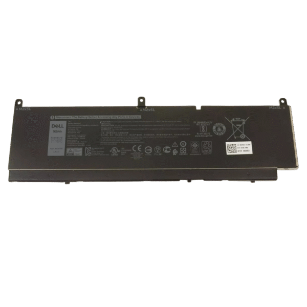 بطارية Dell PKWVM أصلية متوافقة مع Precision 7550 و7560 و7750 و7760 - سعة 95 واط/ساعة