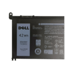 ⁦بطارية Dell WDX0R أصلية متوافقة مع Inspiron 13 و14 و15 و17 وLatitude 3189 و3390 وVostro 14 و15 - سعة 42 واط/ساعة⁩ - الصورة ⁦2⁩