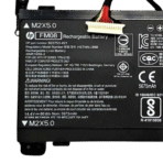 ⁦بطارية HP FM08 (16 pin) أصلية متوافقة مع Omen 17-AN - سعة 86 واط/ساعة⁩ - الصورة ⁦3⁩
