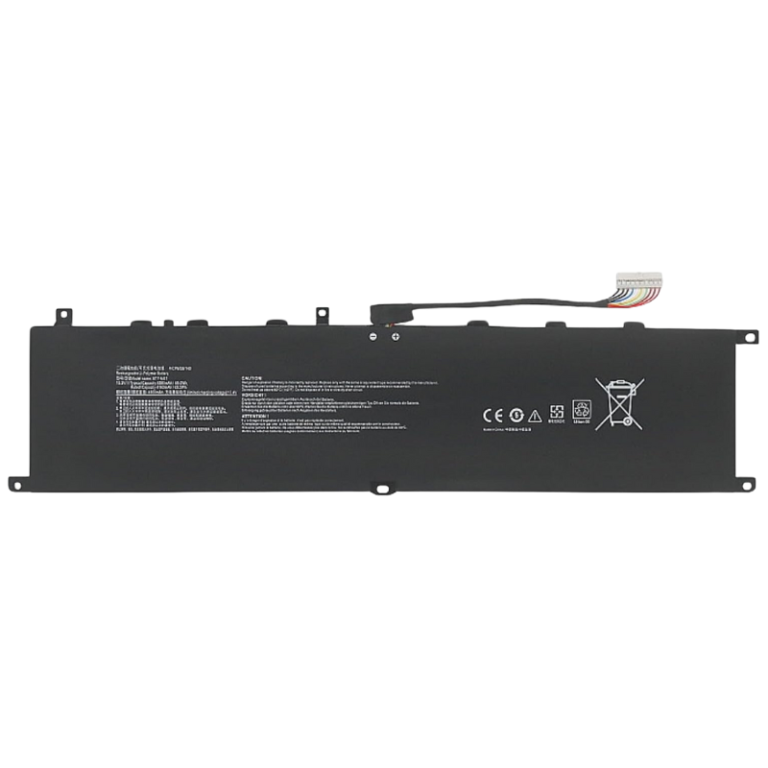 بطارية MSI BTY-M57 أصلية لموديلات GP66 Leopard 10UH و GP76 Leopard 11UG