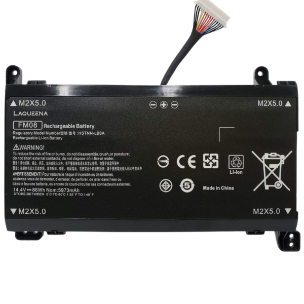 بطارية HP FM08 (16 pin) لموديلات OMEN 17-AN Series