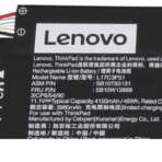 بطارية لاب توب لينوفو أصلية لموديلات ThinkPad E14 و E15 و E480 و E485 و E41-50 و E41-55