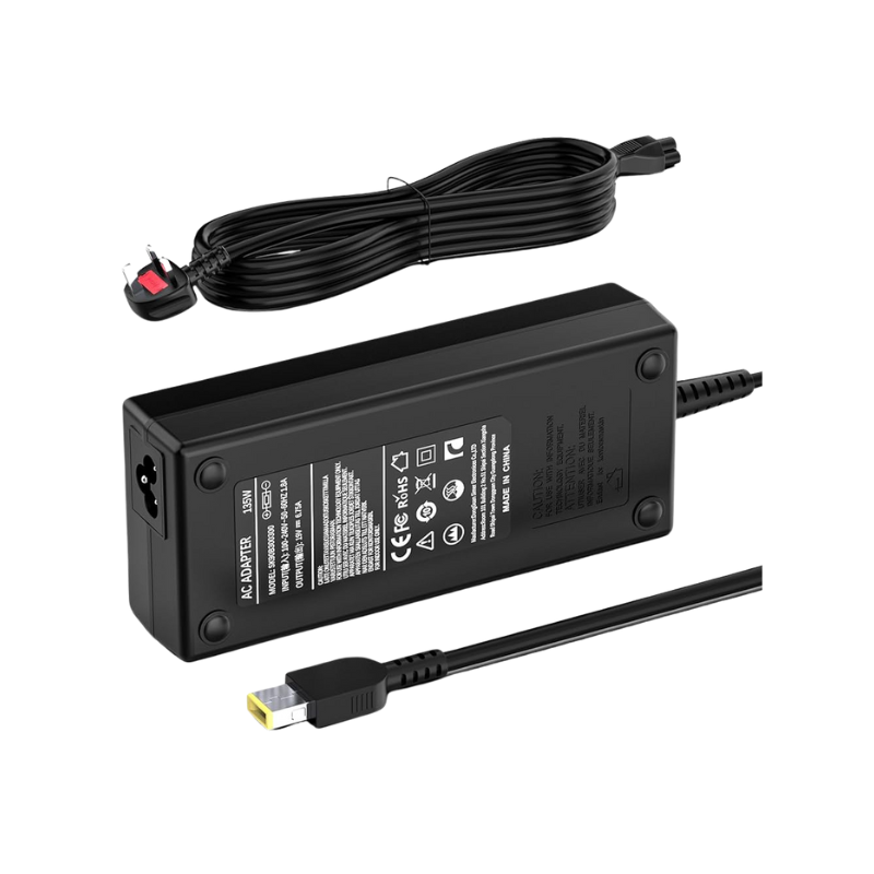 شاحن لاب توب لينوفو أصلي 20V 6.75A 135W USB - رقم القطعة ADL135NLC3A