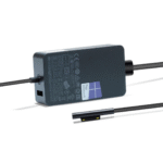 شاحن مايكروسوفت سيرفس برو أصلي 44 واط - 15V 2.58A - متوافق مع Surface Pro 3 / 4 / 5 / 6 / 7 - Original Microsoft Surface Charger - رقم القطعة 1800