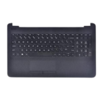 هاوسينج كيبورد لاب توب HP متوافق مع موديلات 15-ac، 15-ay، 15-af، 250 G4، 250 G5، 255 G4، 255 G5. يشمل الكيبورد وما حولها. رقم القطعة 813974-001