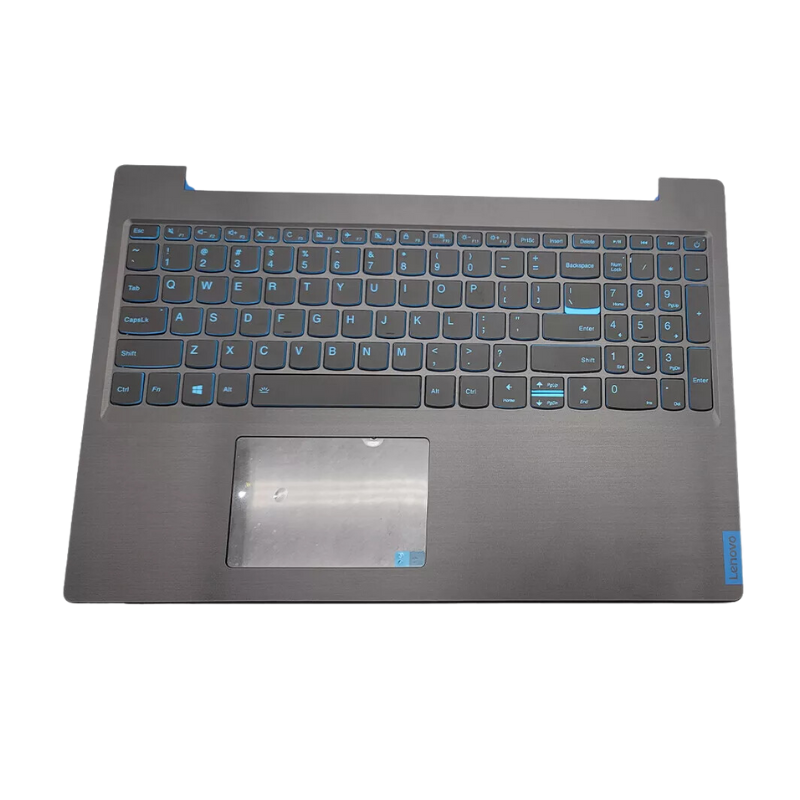 هاوسينج كيبورد لاب توب لينوفو الجزء C - أصلي - Lenovo L340-15IRH Palmrest - يشمل الكيبورد بإضاءة خلفية زرقاء والتاتش باد