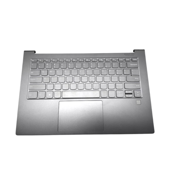 هاوسينج كيبورد لاب توب لينوفو - متوافق مع Lenovo Yoga C940 - الجزء C - ما حول الكيبورد - بالم ريست يشمل الفينجر برينت - رقم القطعة 5CB0U44246