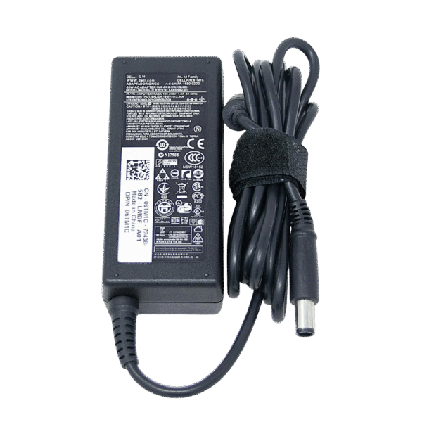 شاحن لاب توب ديل 65W – Dell Charger 19.5V 3.34A 7.4×5.0mm – HA65NM130