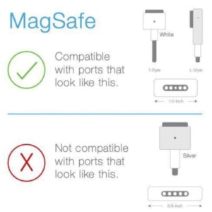 ⁦شاحن MacBook Apple MagSafe أصلي 60 واط (MC461LL/A)⁩ - الصورة ⁦3⁩