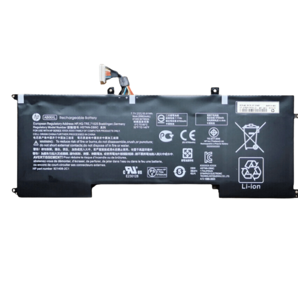بطارية HP AB06XL أصلية 53.61Wh لأجهزة HP Envy 13-AD Series