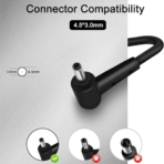 شاحن اسوس أصلي 90 واط – 19V 4.74A – Type 4.5×3.0mm – Asus VivoBook X ExpertBook – Original Asus Charger – رقم القطعة ADP-90LE B - الصورة 3