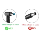 شاحن HP أصلي 330 واط – 19.5V 16.92A – 4.5×3.0mm – HP OMEN 17 RTX 4090 4080 – رقم القطعة ADP-330BB TPN-DA60 - الصورة 3