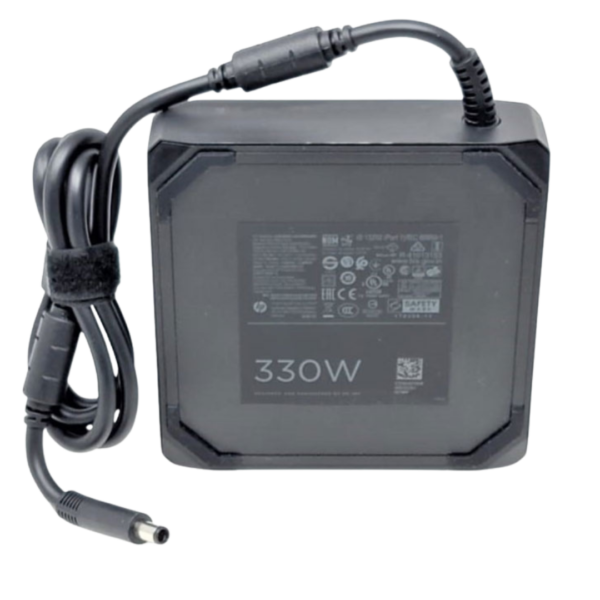 شاحن HP أصلي 330 واط – 19.5V 16.92A – 4.5×3.0mm – HP OMEN 17 RTX 4090 4080 – رقم القطعة ADP-330BB TPN-DA60