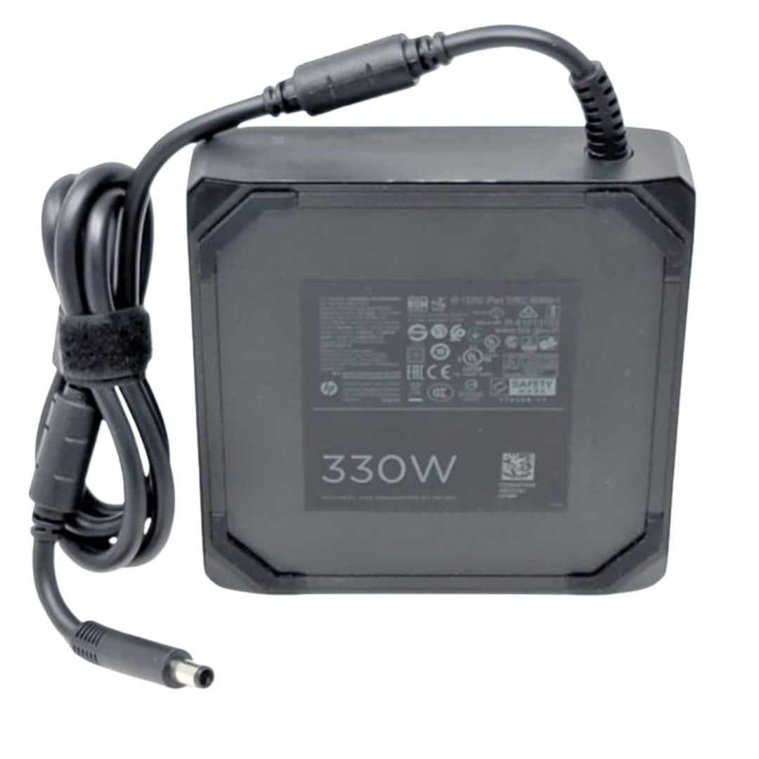HP 330 W (3) شاحن HP أصلي 330 واط – 19.5V 16.92A – 4.5×3.0mm – HP OMEN 17 RTX 4090 4080 – رقم القطعة ADP-330BB TPN-DA60 - الصورة 1