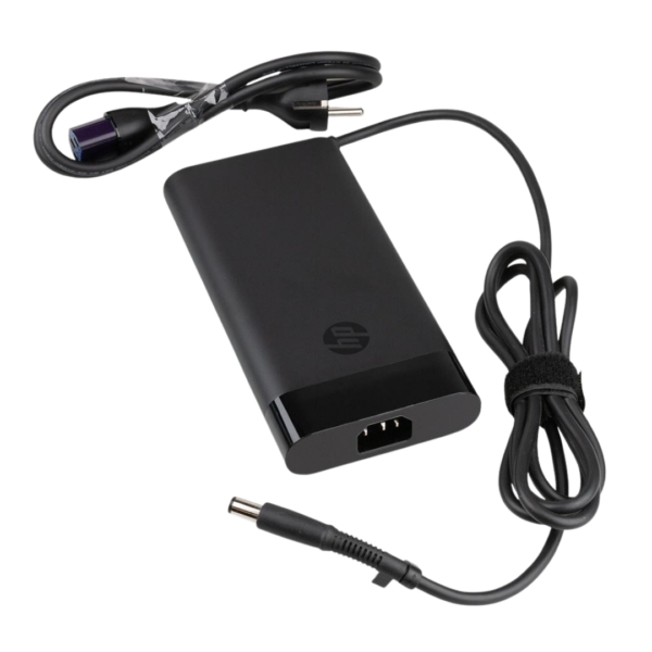 شاحن HP أصلي 230 واط Blue Tip – 19.5V 11.8A – 4.5×3.0mm – OMEN ZBook Victus – رقم القطعة TPN-LA10