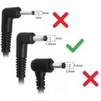 ⁦شاحن اسوس أصلي 90 واط – 19V 4.74A – Type 4.0×1.35mm – Asus VivoBook X515 X540 Chromebook – Original Asus Charger – رقم القطعة ADP-90YD B⁩ - الصورة ⁦3⁩